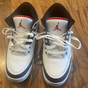 Air Jordan 3 SE Denim Fire Red Mens